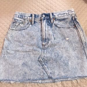 Short Jean Skirt